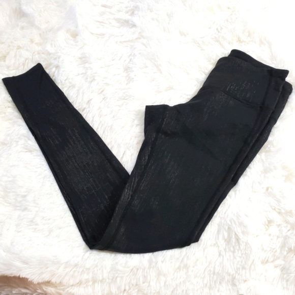 Athleta shiny metallic leggings - Picture 3 of 9